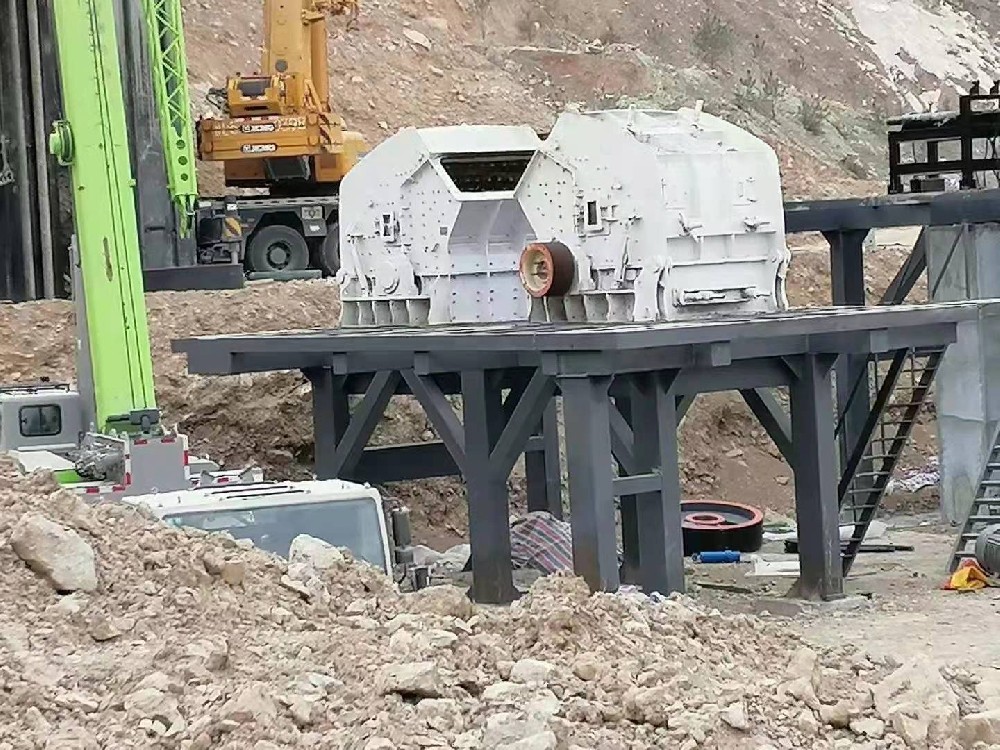 湖南怀化山鑫重工承建砂石线现场